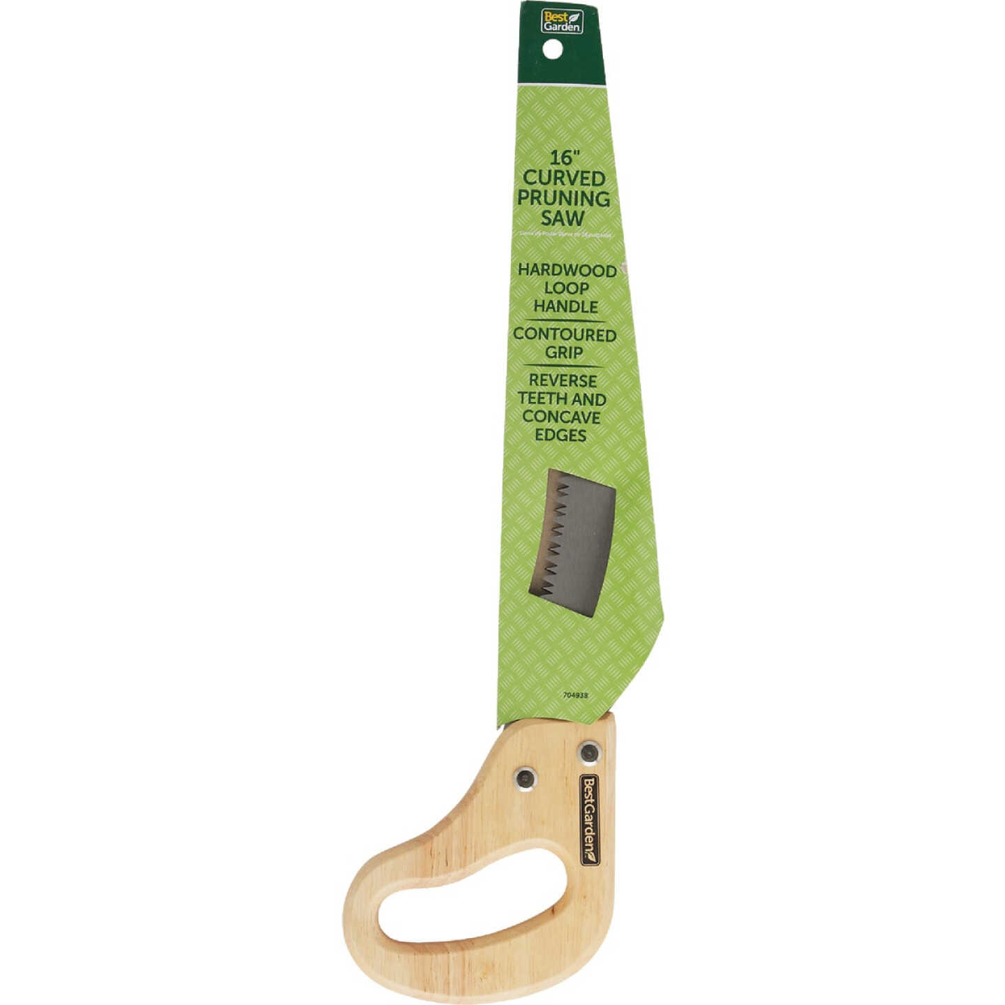 Best Garden 16 In. Loop Handle Curved Pruning Saw Image 2