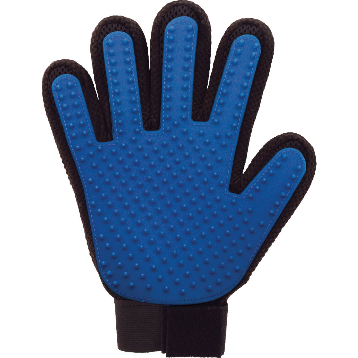 True Touch 2-In-1 Silicone Tip Five Finger Deshedding Pet Glove