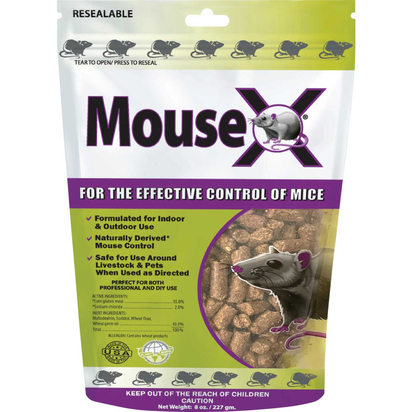 MouseX Pellet Mouse Killer, 8 Oz. Image 1