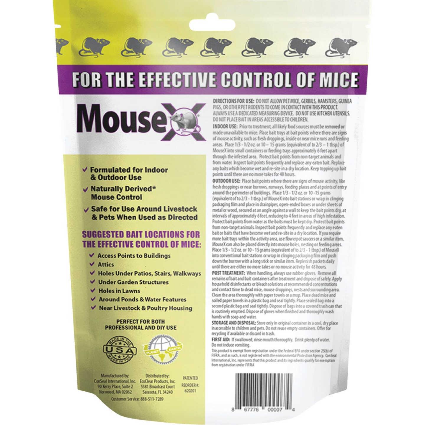 MouseX Pellet Mouse Killer, 8 Oz. Image 6