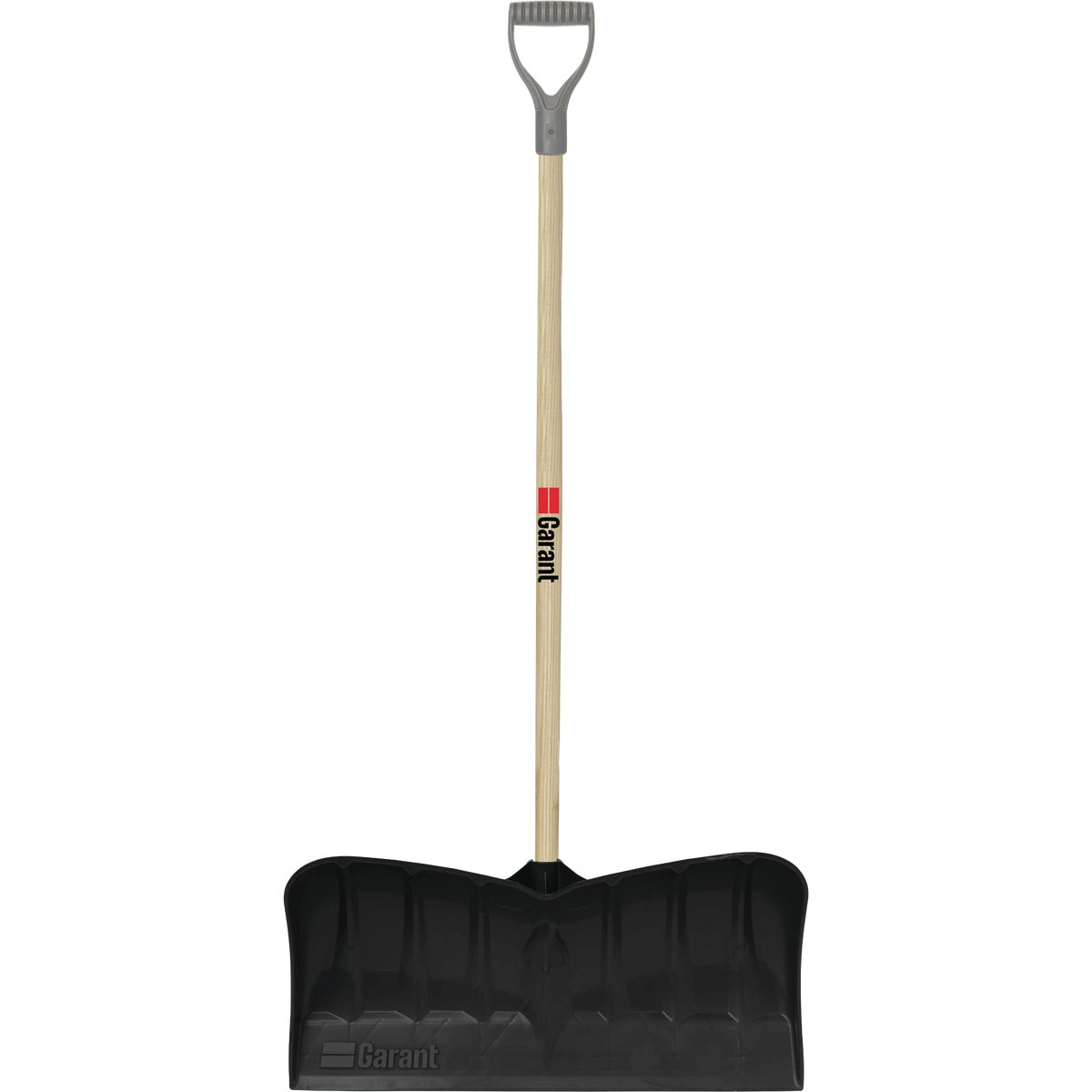 Garant Nordic 26 In. Poly Snow Pusher with 46.25 In. Wood Handle