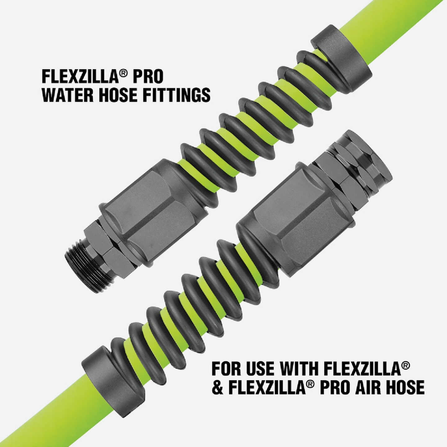 Flexzilla Pro 5/8 In. Barb 3/4 In. Male GHT Plastic Reusable End Hose Coupling Image 4