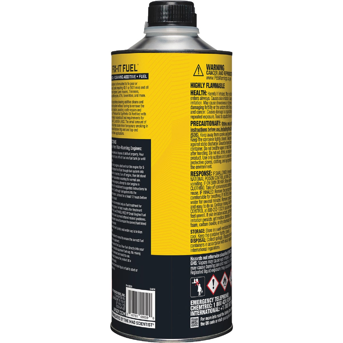 VP Racing Fuels 32 Oz. Fix-It Fuel System Cleaner with Mechanic In-a-Bottle Image 4