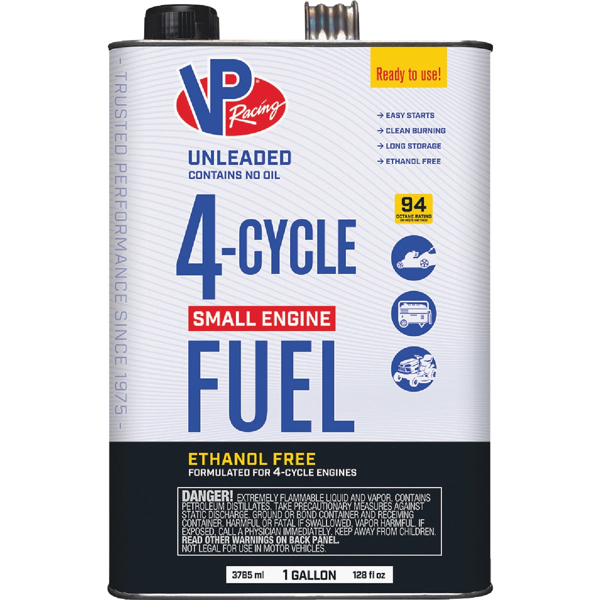 VP Racing Fuels 1 Gal. Ethanol-Free 4-Cycle Fuel