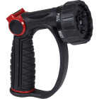 Orbit Pro Flo 7-Pattern Thumb Control Nozzle, Black Image 1