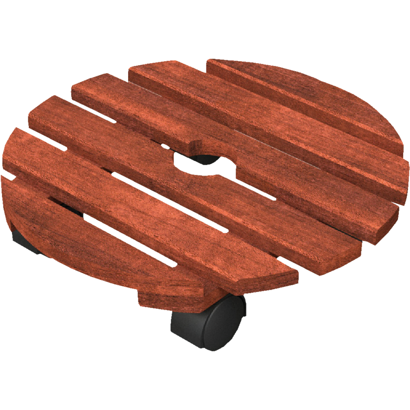 Panacea 150 Lb. Capacity 14 In. Wood Plant Caddy Image 1