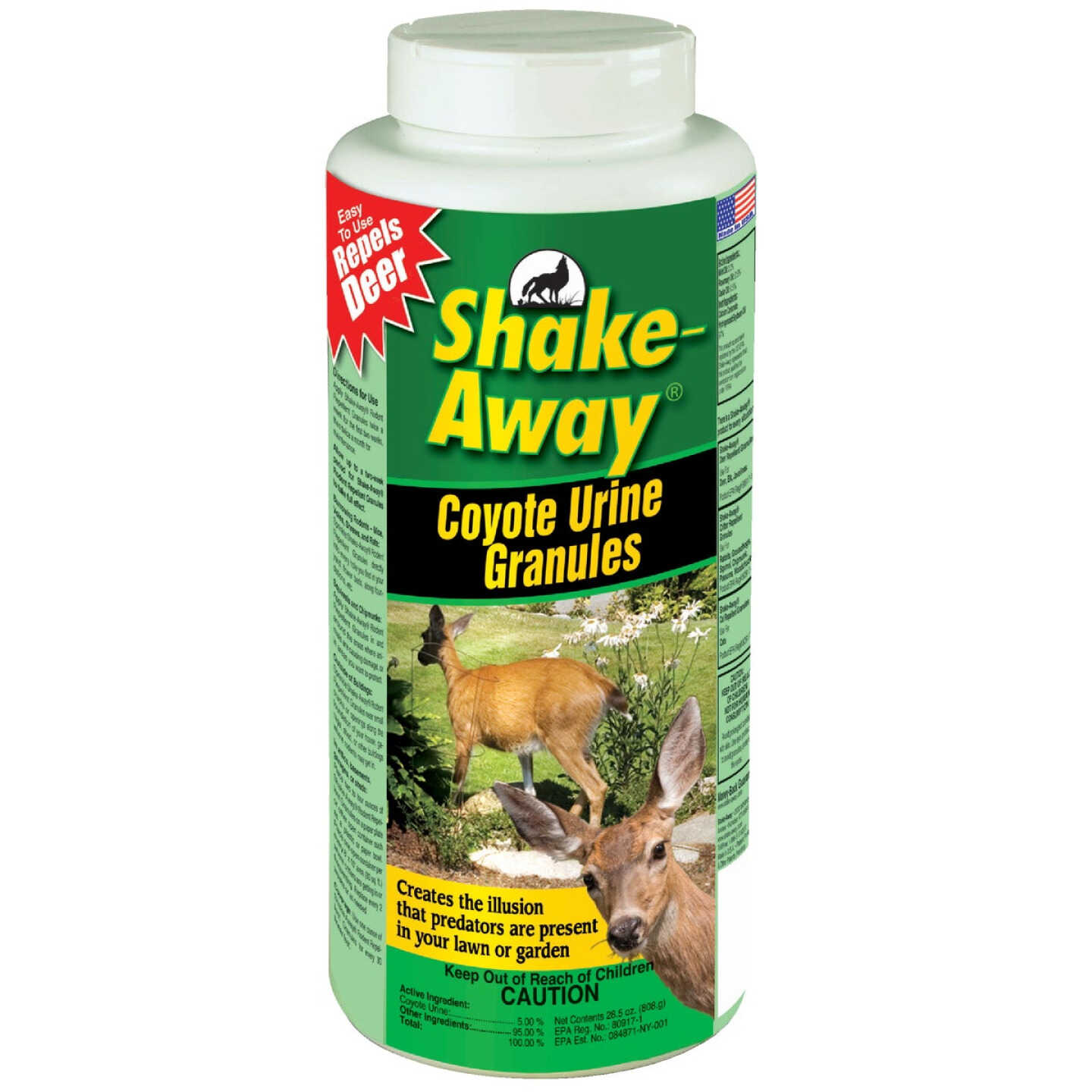 Shake Away 28.5 Oz. Granular Organic Deer Repellent Image 1
