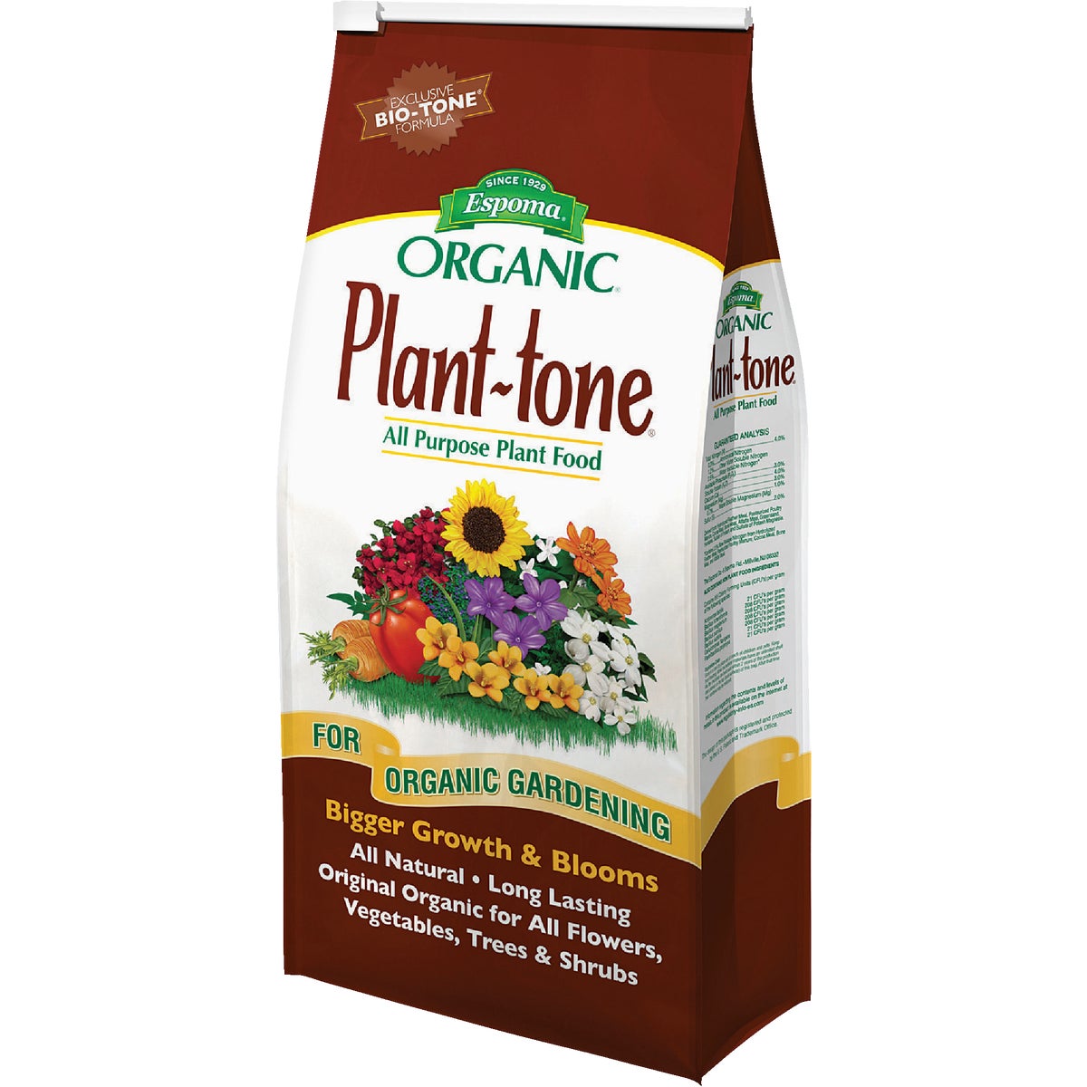 Espoma Organic 18 Lb. 5-3-3 Plant-tone Dry Plant food Image 1