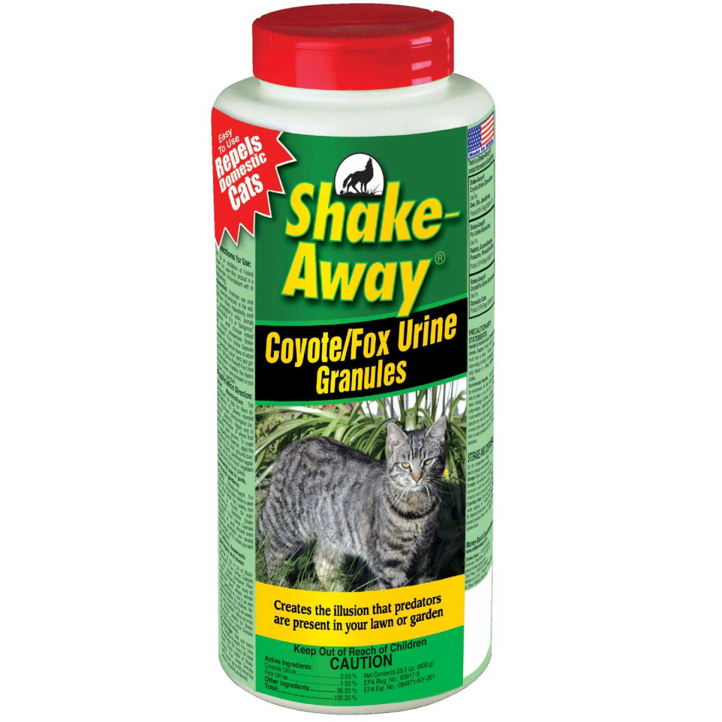 Shake Away 28.5 Oz. Granular Organic Cat Repellent Image 1