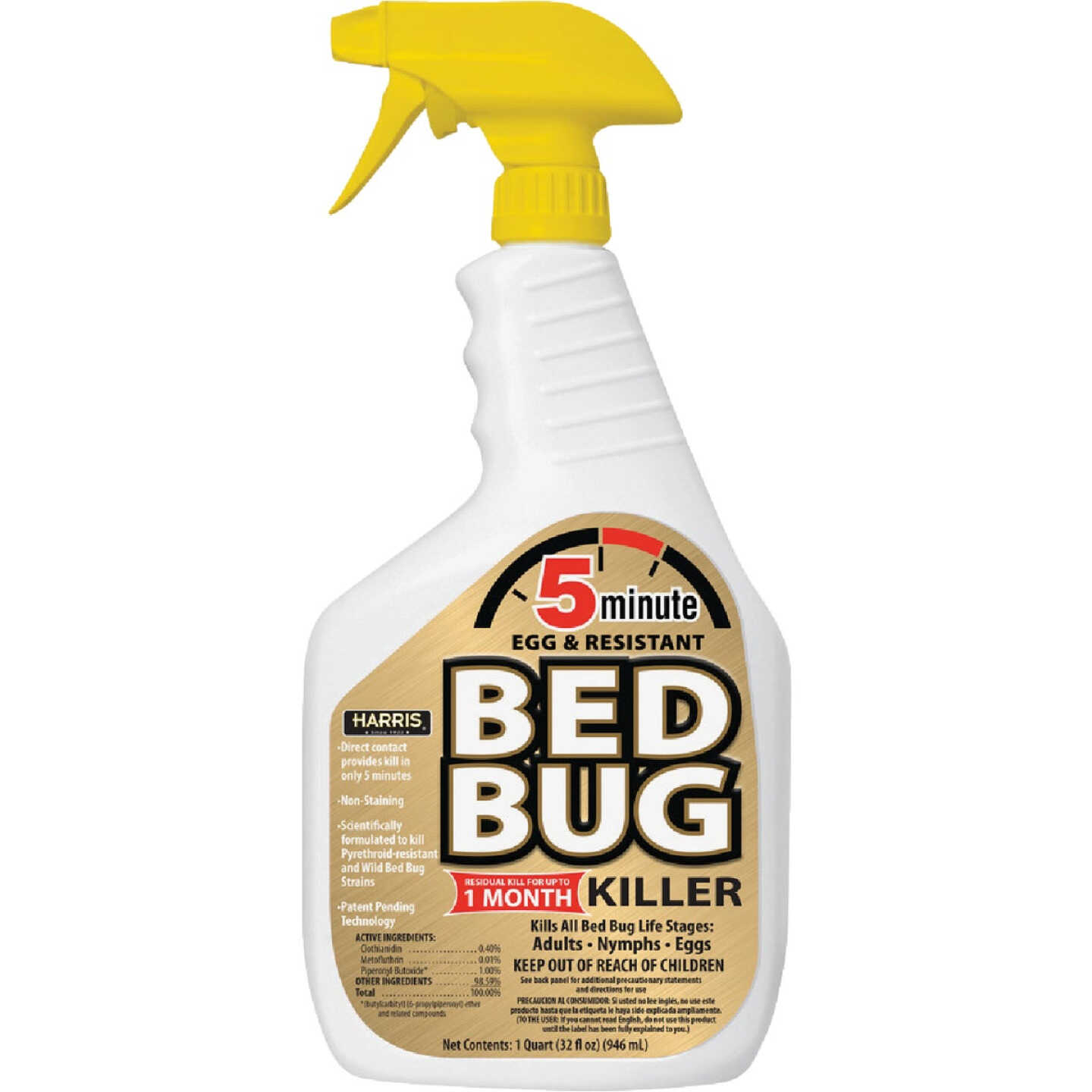 Harris 5-Minute 32 Oz. Ready To Use Trigger Spray Egg & Resistant Bedbug Killer Image 1