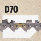 Oregon D70 AdvanceCut Saw Chain for 20 in. Bar - 70 Drive Links - fits Echo, Homelite, McCulloch, Poulan, Craftsman, Makita, Skil and more Image 4