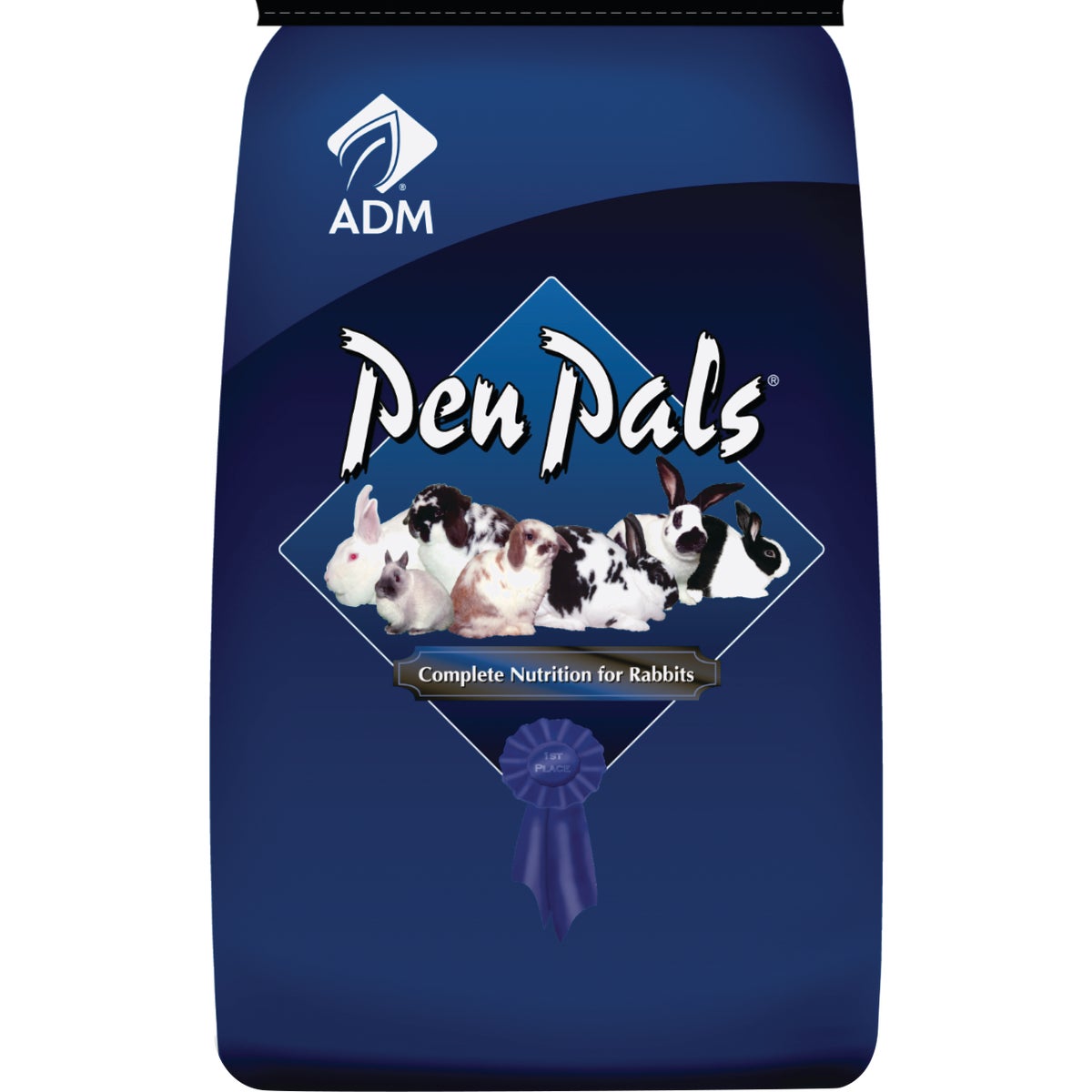 ADM Pen Pals 25 Lb. Rabbit Food Pellets