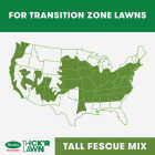 Scotts Turf Builder Thick'R Lawn 12 Lb. 1200 Sq. Ft. Tall Fescue Mix Grass Seed, Fertilizer, and Soil Improver Combination Image 4