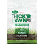 Scotts Turf Builder Thick'R Lawn 40 Lb. 4000 Sq. Ft. Tall Fescue Mix Grass Seed, Fertilizer, and Soil Improver Combination Image 1