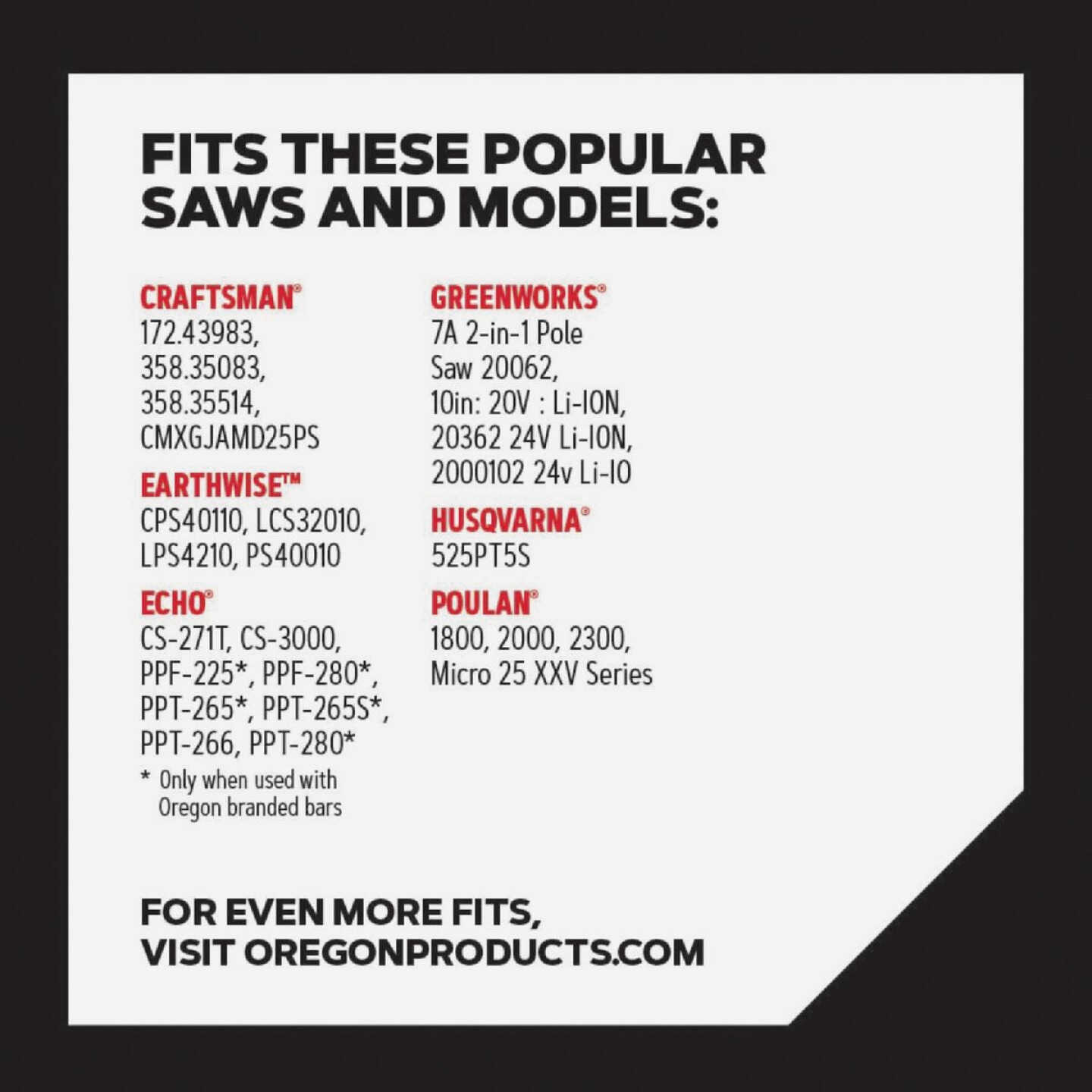 Oregon S40 AdvanceCut Chainsaw Chain for 10-Inch Bar -40 Drive Links fits Echo, Greenworks, Poulan and more Image 6
