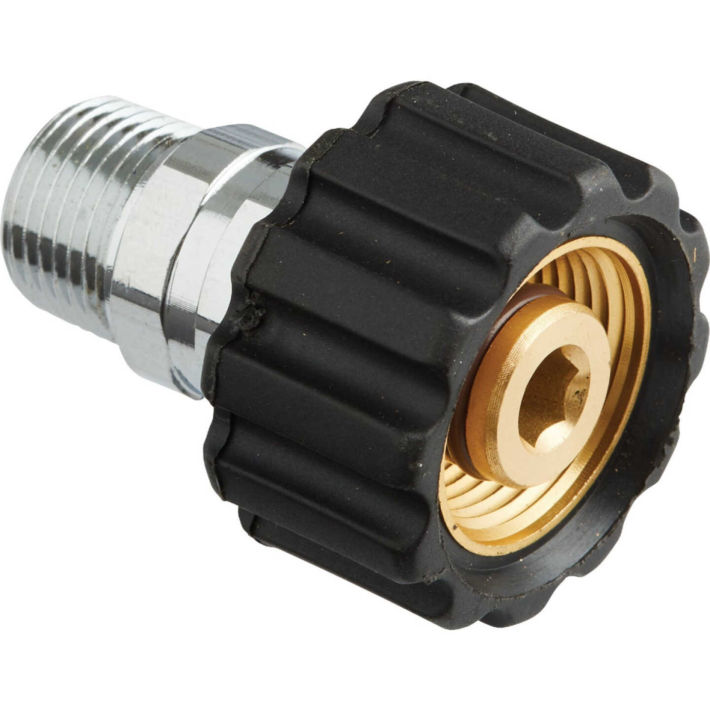 Forney M22F x 3/8 In. Male Screw Pressure Washer Coupling Image 1