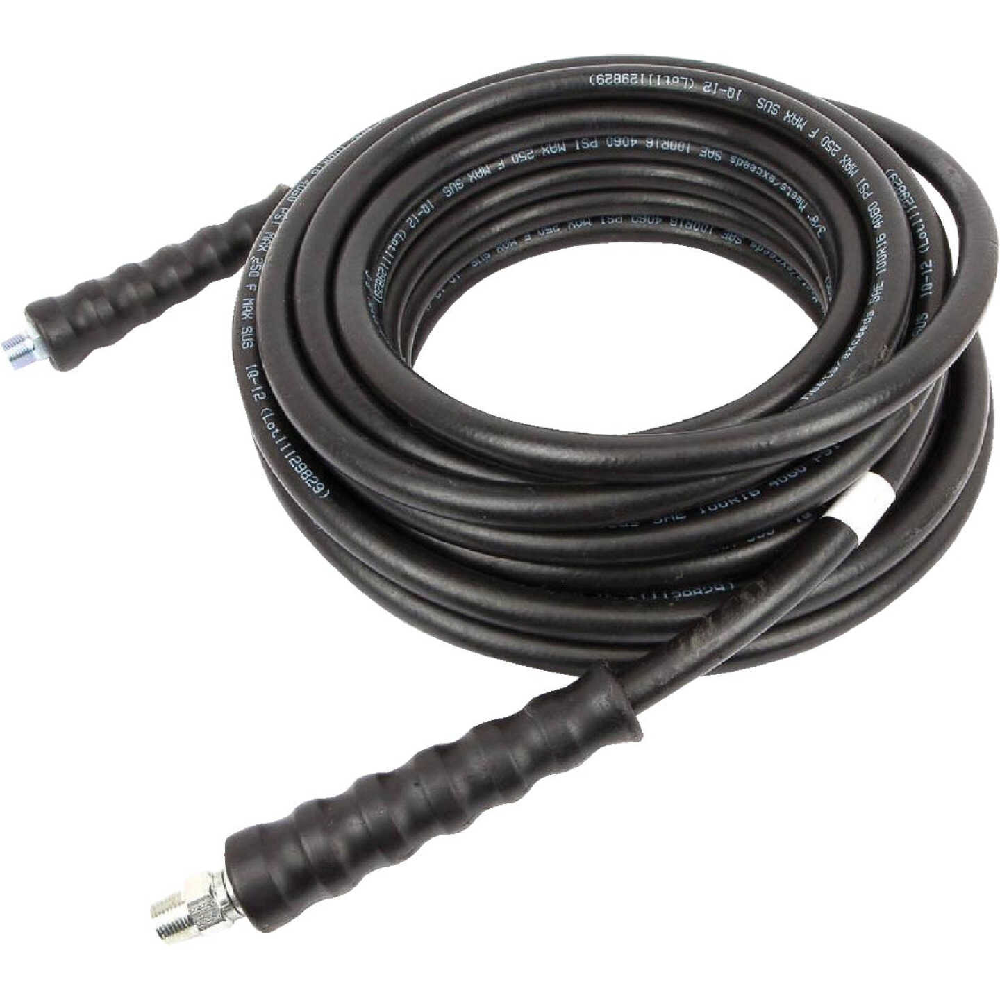 Forney 3/8 In. x 50 Ft. 4000 psi Male Pressure Washer Hose Image 1