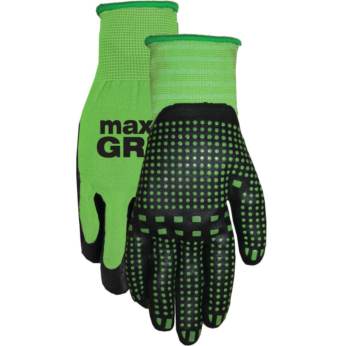 Midwest Quality Glove Max Grip Men's Small/Medium Nitrile Coated Glove Image 1