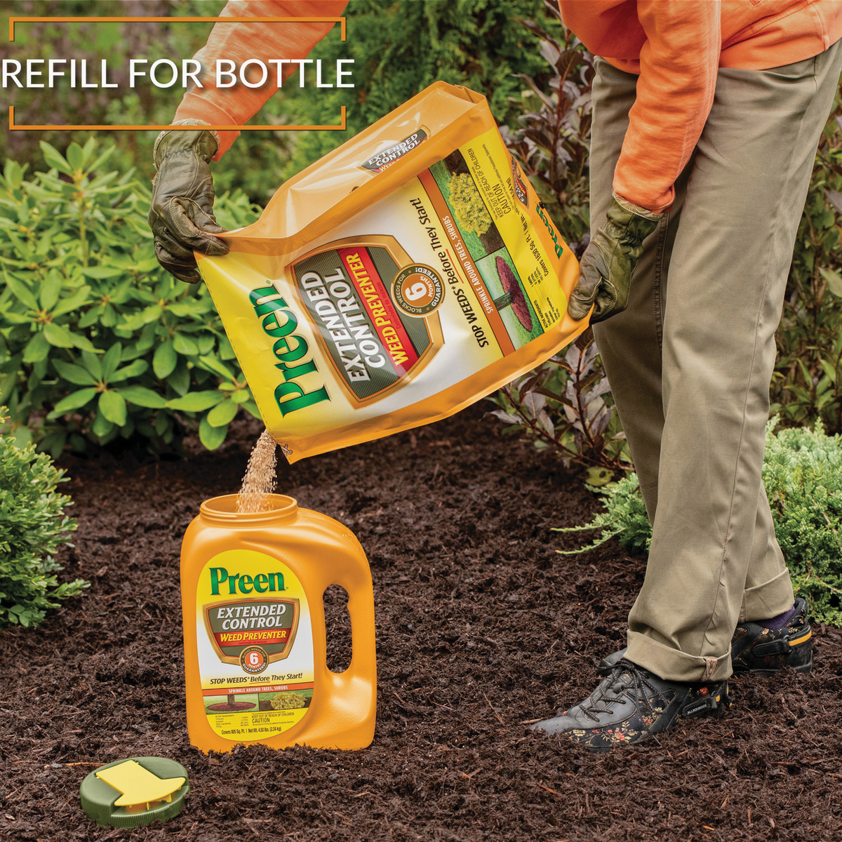 Preen Extended Control Weed Preventer, 10 Lb. Image 5