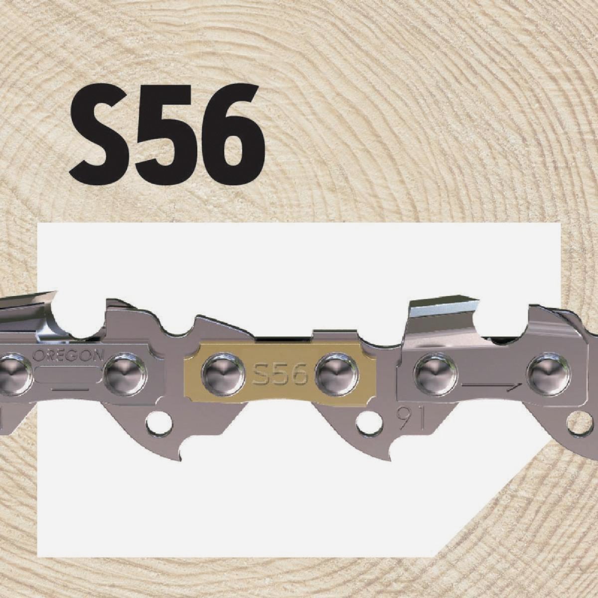 Oregon S56 AdvanceCut Chainsaw Chain for 16 In. Bar - 56 Drive Links Image 4