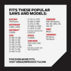 Oregon S57 AdvanceCut Chainsaw Chain for 16 In. Bar - 57 Drive Links Fits Cub Cadet, Echo, John Deere, Shindaiwa, Senix & More Image 6