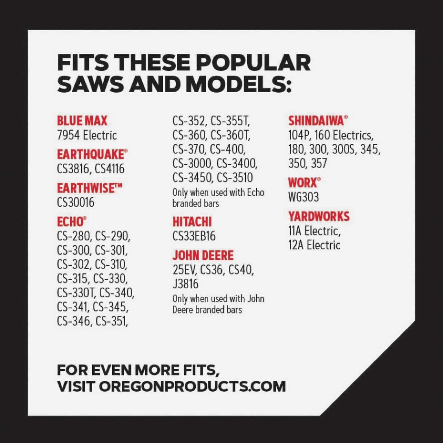 Oregon S57 AdvanceCut Chainsaw Chain for 16 In. Bar - 57 Drive Links Fits Cub Cadet, Echo, John Deere, Shindaiwa, Senix & More Image 6