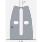 Oregon AdvanceCut 16 In. 60 Drive Links Reversible Bar & D60 Chain Replacement Combo Image 3