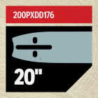 Oregon AdvanceCut 20 In. 70 Drive Links Bar & D70 Chain Replacement Combo Image 5