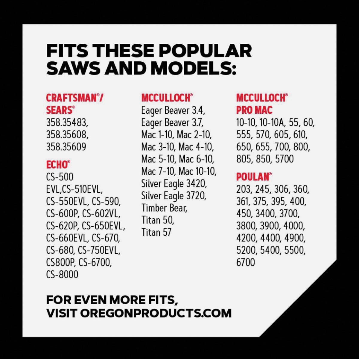 Oregon AdvanceCut 20 In. 70 Drive Links Bar & D70 Chain Replacement Combo Image 4