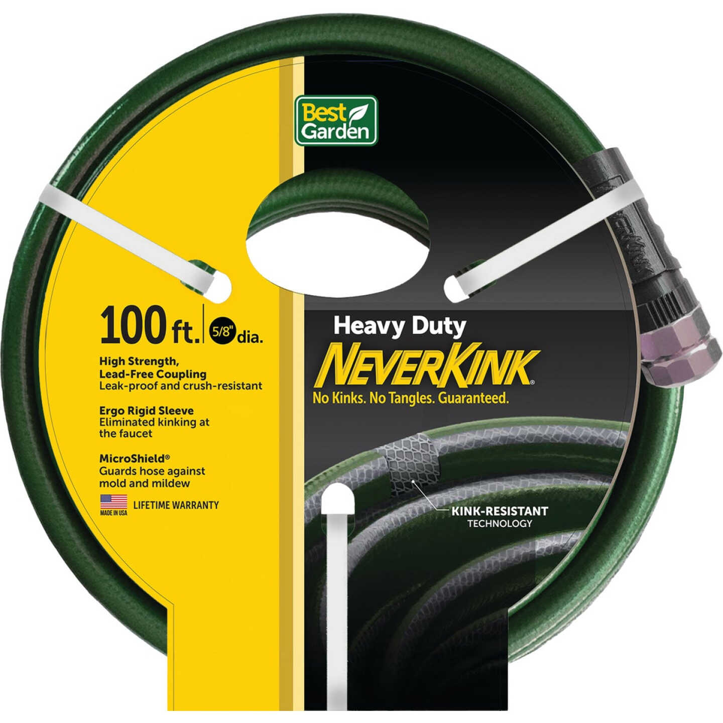 Teknor Apex Neverkink 5/8 In. Dia. x 100 Ft. L. Extra Heavy-Duty Garden Hose Image 1