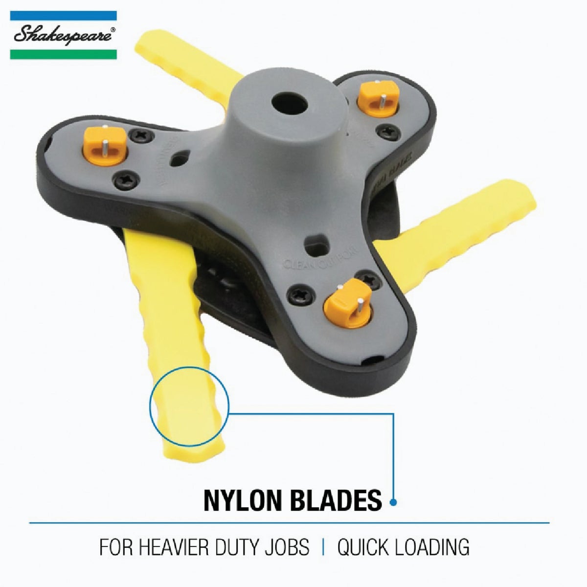 Shakespeare Fixed Feed Universal Ballistic Hybrid Trimmer Head Image 4