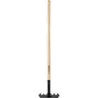 Truper Industrial McLeod 11 In. Steel Fire Landscape Rake (6-Tine) Image 2