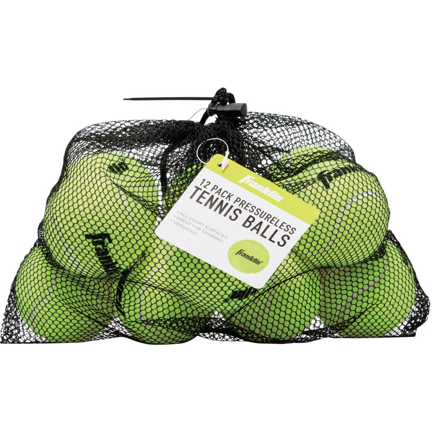Franklin Yellow Practice Tennis Balls (12-Pack) Image 3