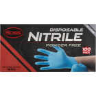 Boss XL Blue Nitrile 4 Mil Disposable Gloves (100-Pack) Image 3