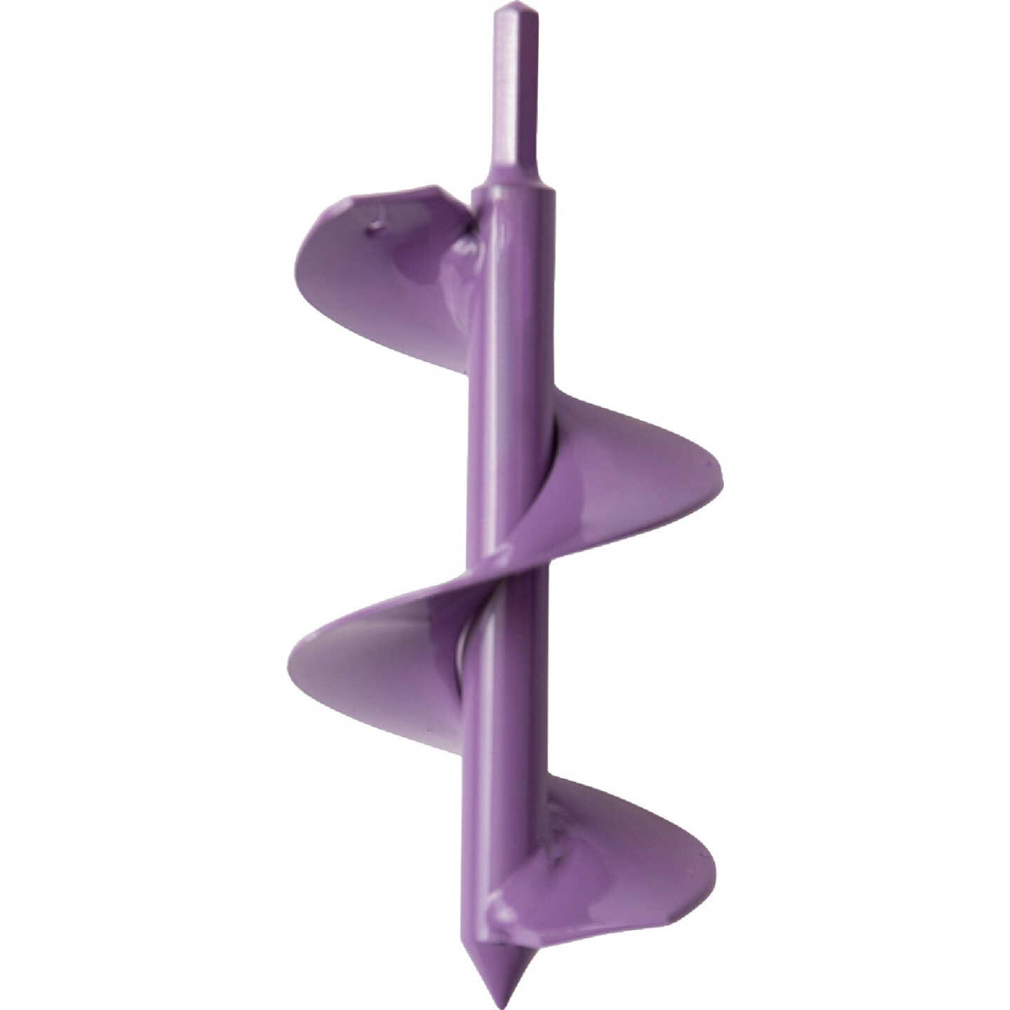Power Planter 7 In. x 3 In. Purple Bulb Planter Garden Auger Image 1
