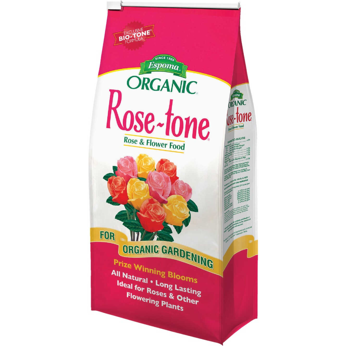 Espoma Organic 8 Lb. 4-3-2 Rose-tone Dry Plant Food Image 1