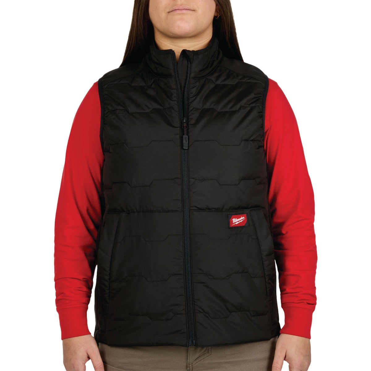 Milwaukee FREEFLEX Women's Medium Black Lightweight Insulated Vest
