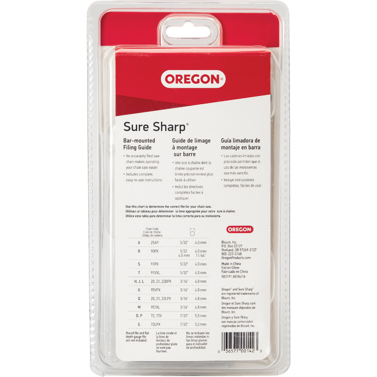 Oregon Sure Sharp Saw Chain Sharpener Image 4