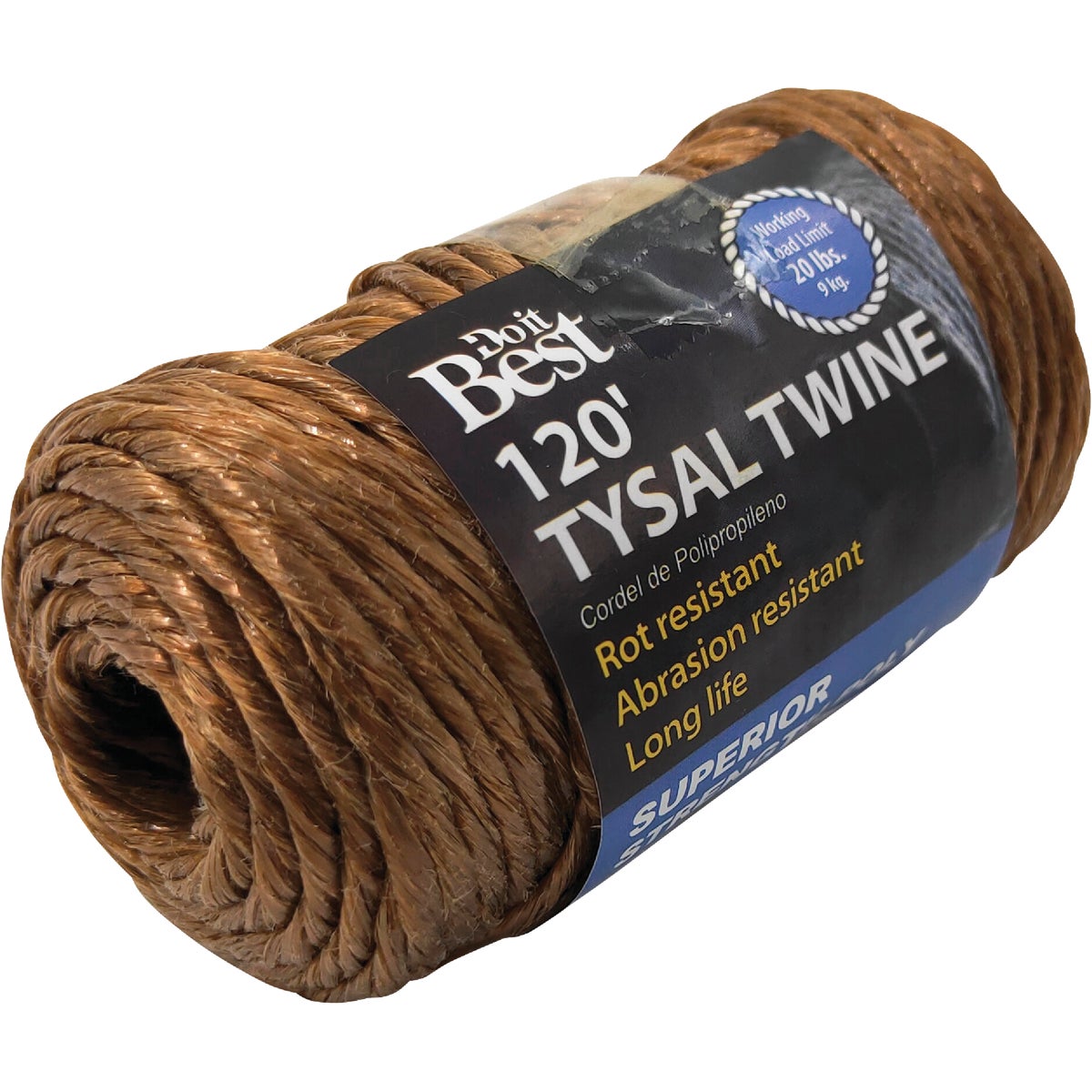 Do it Best 5/64 In. x 120 Ft. Brown Polypropylene Tysal Twine Image 2
