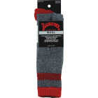 Railroad Sock Men's Red Stripe Wool Sock Image 2