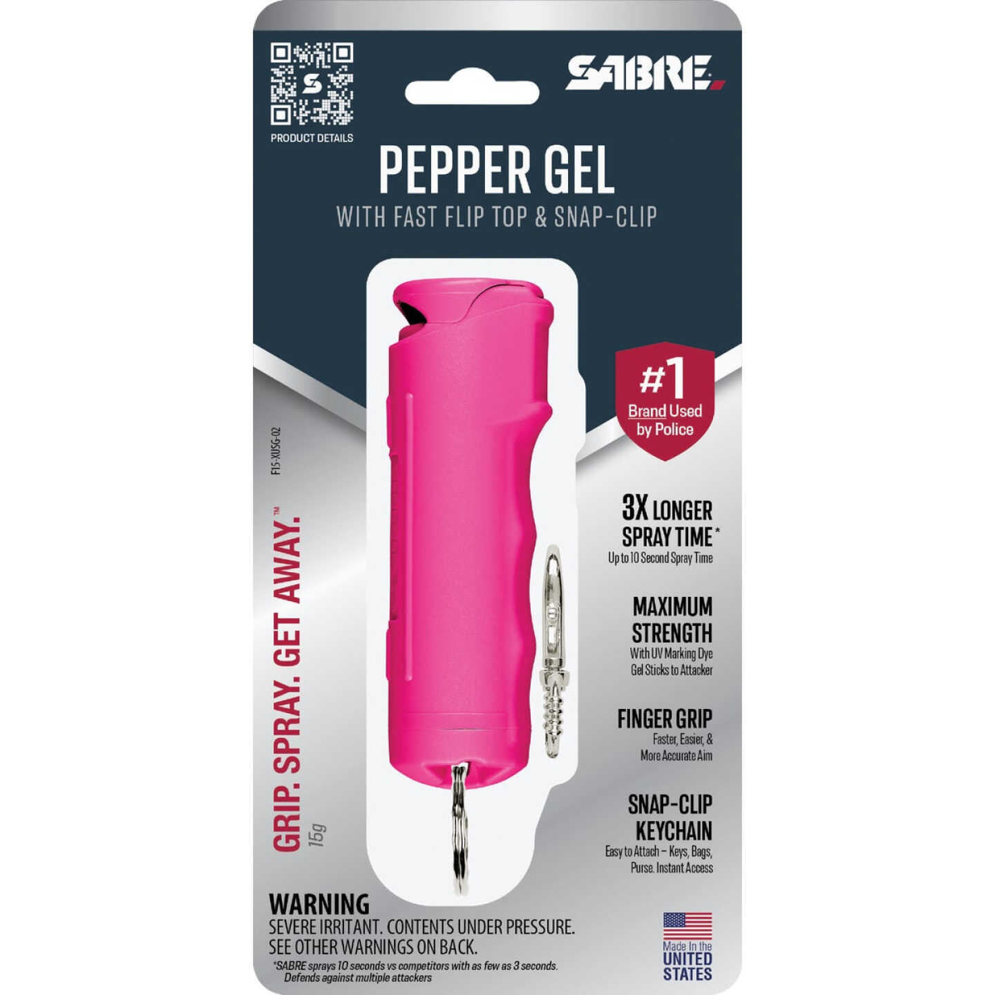Sabre Red 0.50 Oz. Pink Pepper Gel Image 1
