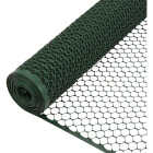 Tenax 3/4 In. x 2 Ft. H. x 25 Ft. L. Hexagonal Plastic Poultry Netting Fence, Green Image 6