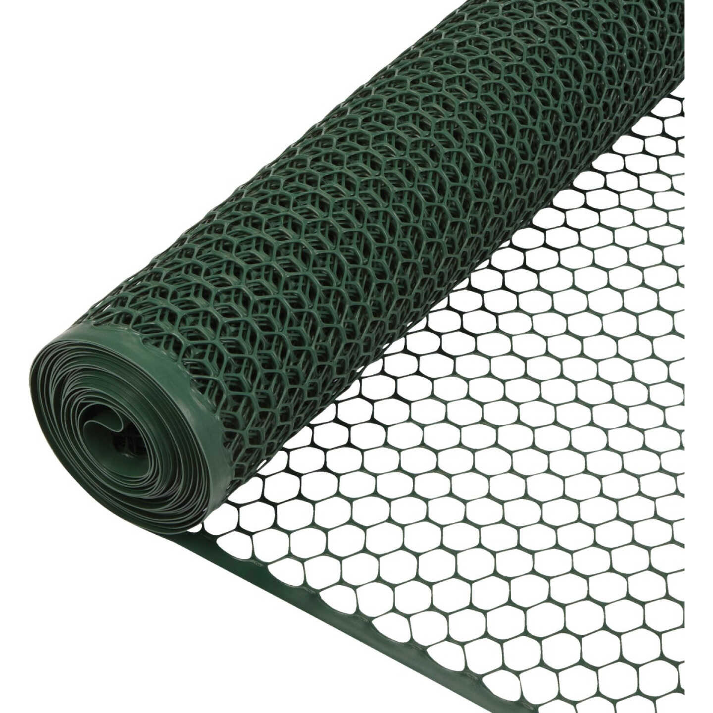 Tenax 3/4 In. x 2 Ft. H. x 25 Ft. L. Hexagonal Plastic Poultry Netting Fence, Green Image 6