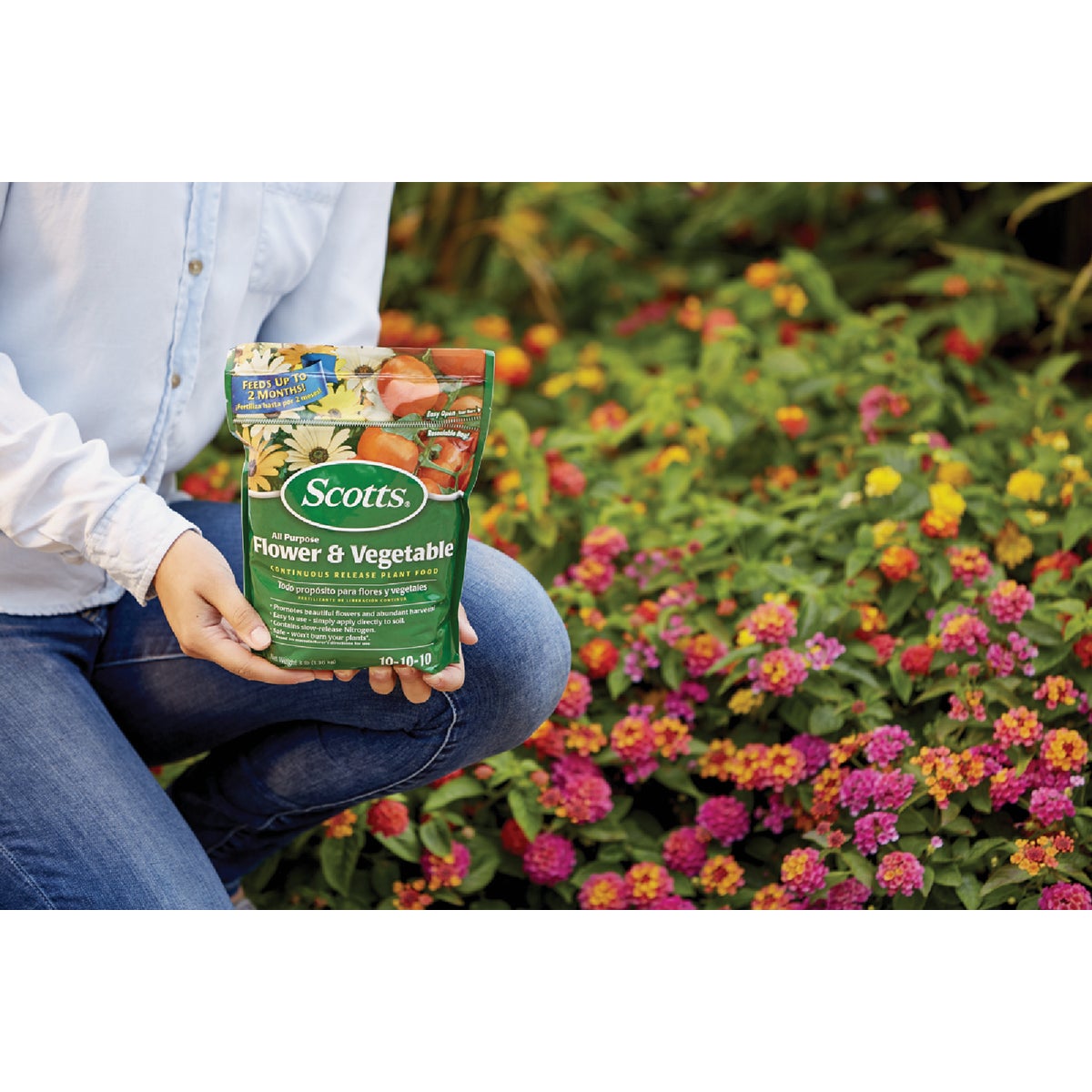 Scotts 3 Lb. All Purpose Flower & Vegetable Continuous Release Plant Food Image 4