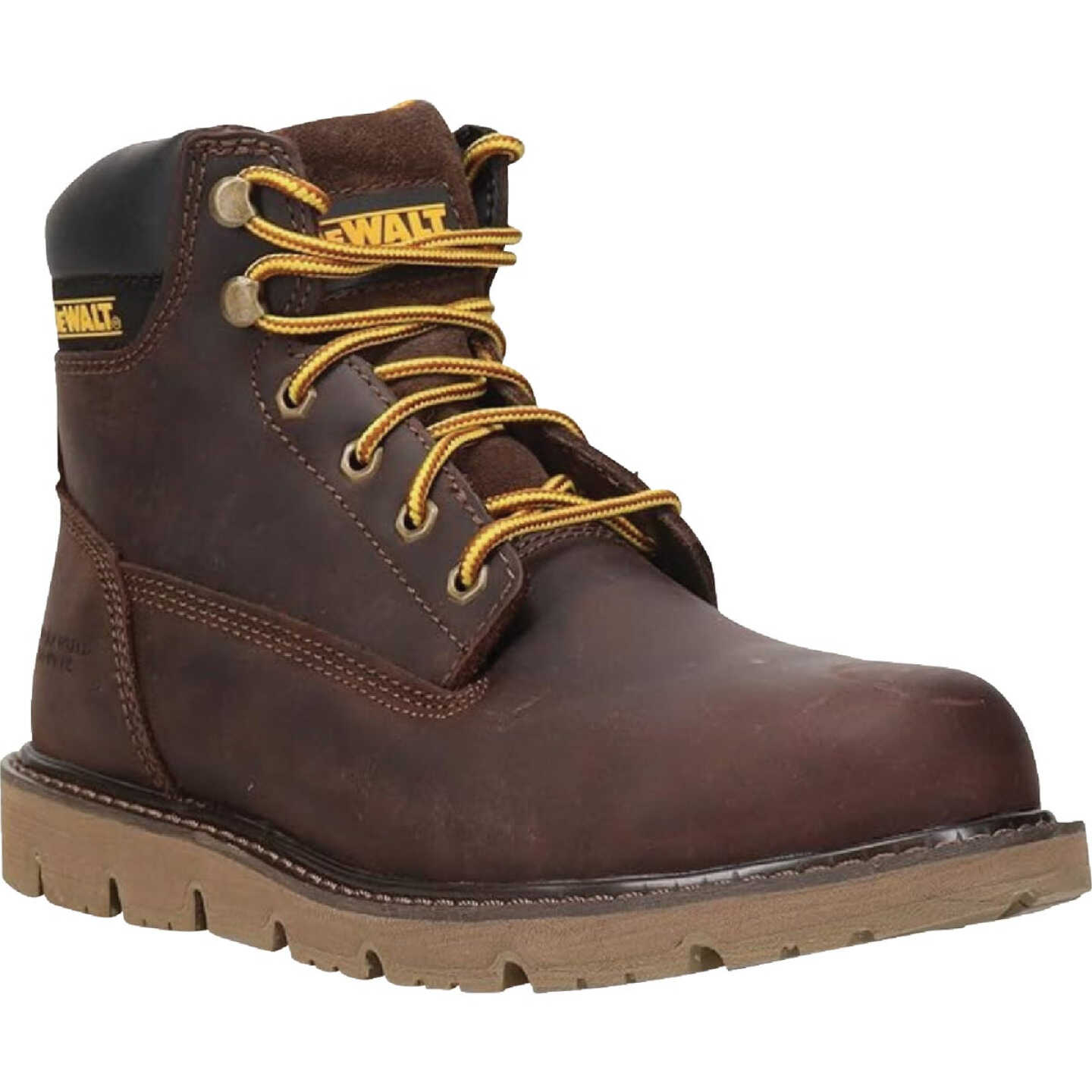 DEWALT Flex Men's 8M Brown Crazy Horse Steel Toe Work Boot Image 2