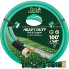 Best Garden 5/8 In. Dia. x 100 Ft. L. Heavy-Duty Soft & Supple Garden Hose Image 1