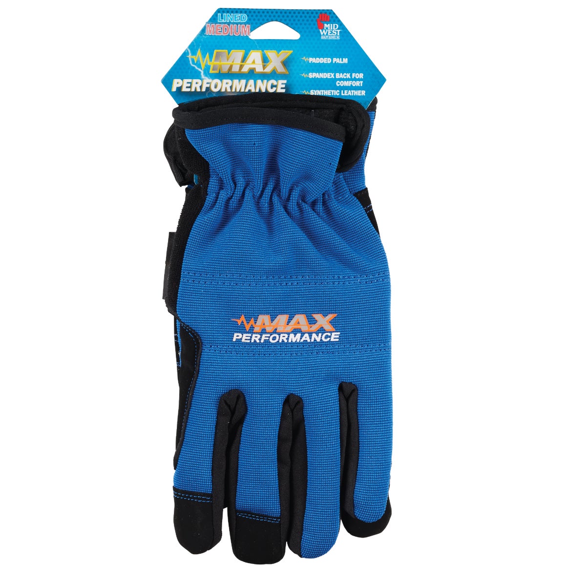 Midwest Gloves & Gear Max Performance Men's Medium Thinsulate Lined Work Glove Image 1