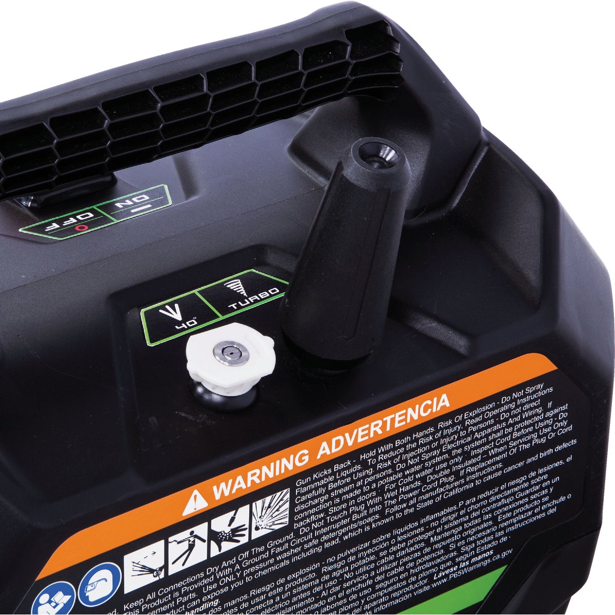 Greenworks 1700 PSI 1.2 GPM Cold Water Handheld Corded Electric Pressure Washer Image 4