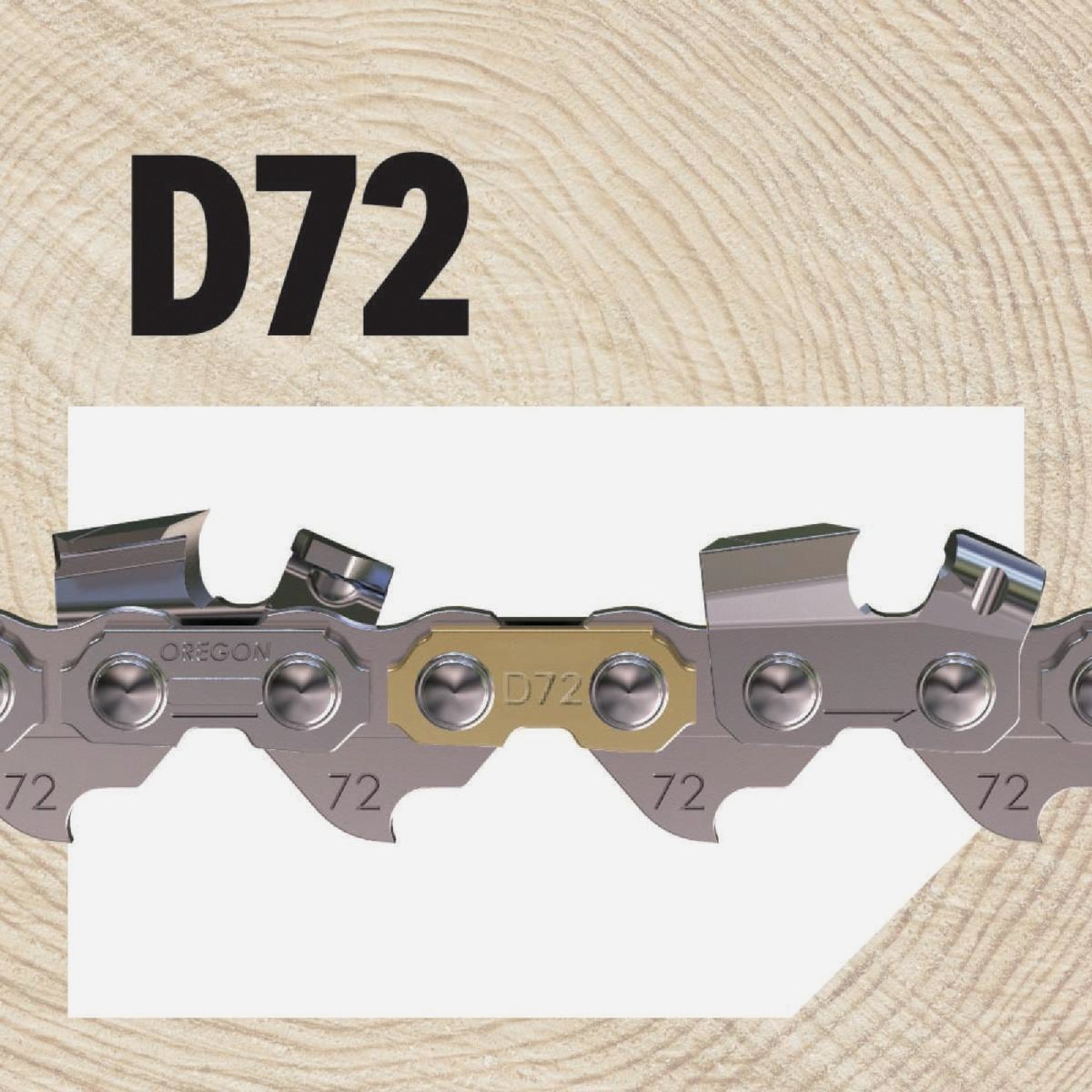 Oregon D72 AdvanceCut Chainsaw Chain for 20 in. Bar -72 Drive Links  fits Husqvarna, Stihl, Dolmar, Jonsered and more Image 4