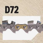 Oregon D72 AdvanceCut Chainsaw Chain for 20 in. Bar -72 Drive Links fits Husqvarna, Stihl, Dolmar, Jonsered and more Image 4